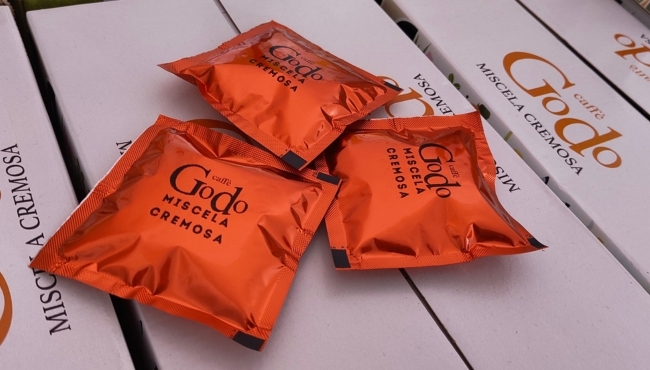 Scorta per un Anno | 500 Cialde di Caff Godo miscela Cremosa